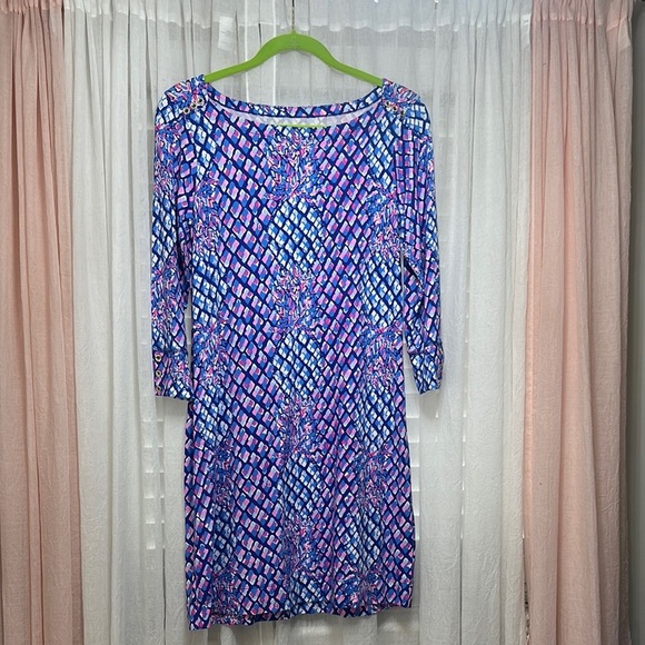 Lilly Pulitzer medium Sophia Mini Dress Item# 7Q - Picture 3 of 6